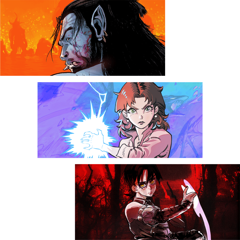 Wildfire Ink Characters
